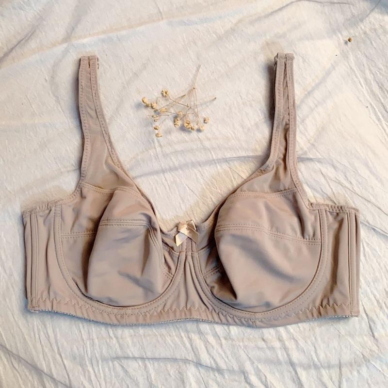 Damen Sommer-BH ohne Schwamm in Übergröße, ultradünn, weich und bequem, atmungsaktiv