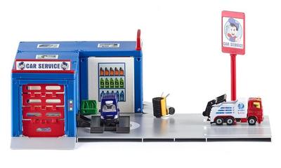 SIKU WORLD Servicestation för barn från 3 år och uppåt SK5507