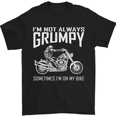Ich bin nicht immer mürrisch Motorrad Motorrad Unisex T-shirt