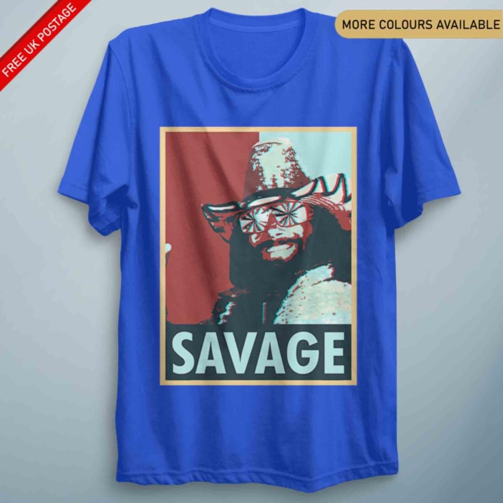 Macho Unisex Randy Savage TShirt Wrestling Hero 80S 90S WW F Icon Retro Star S