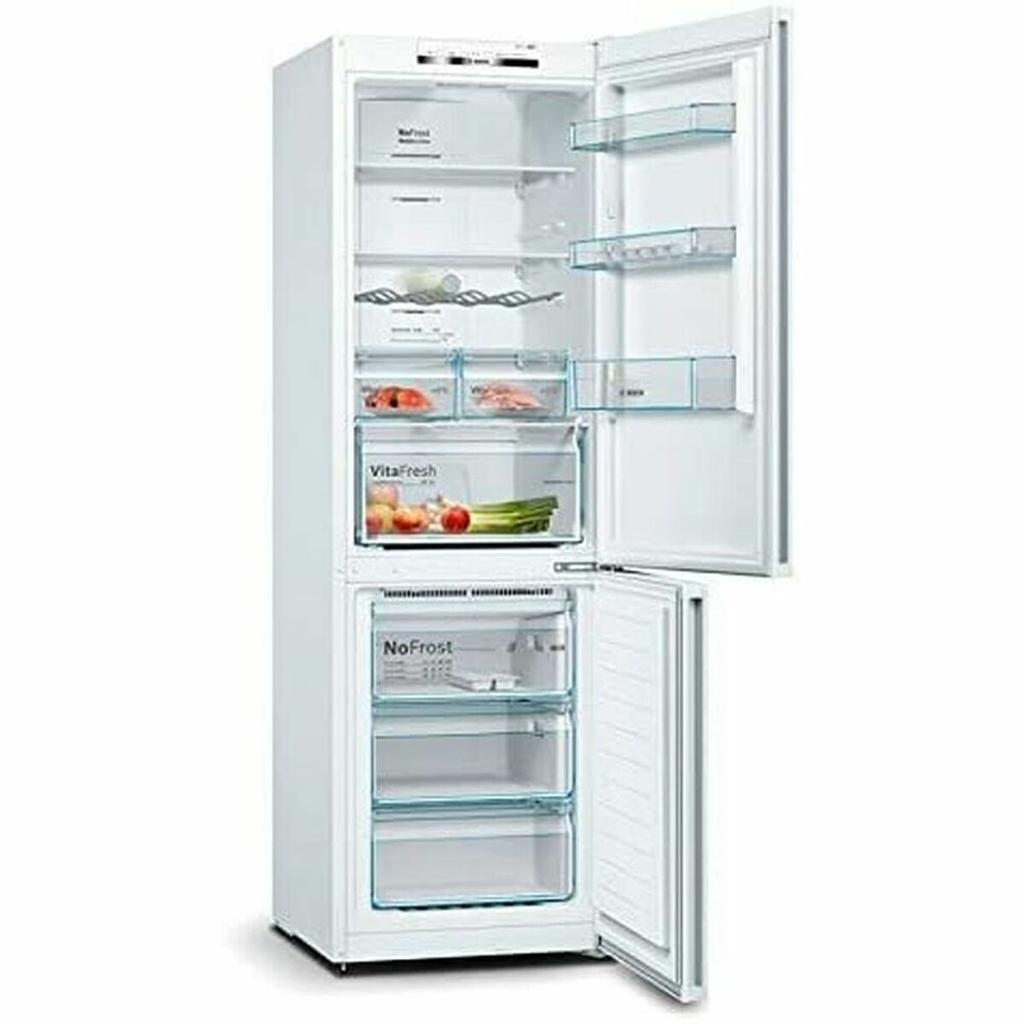 Combined Refrigerator BOSCH KGN36VWEA White (186 X 60 Cm)