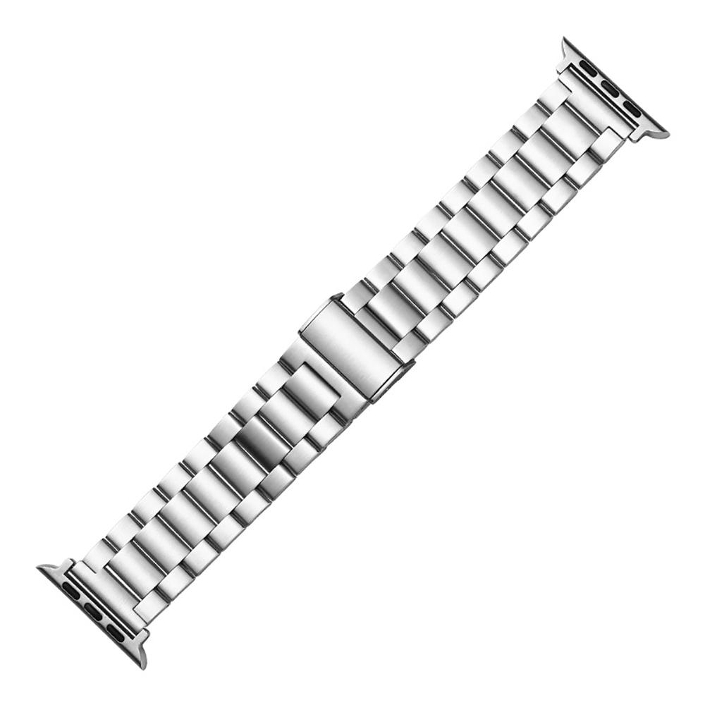For Apple Watch Band Ultra 1/2 49mm 45mm 44mm 42mm 41mm 40mm 38mm Stainless Steel Strap for IWatch SE 9 8 7 6 5 4 3 2 1 Bracelet