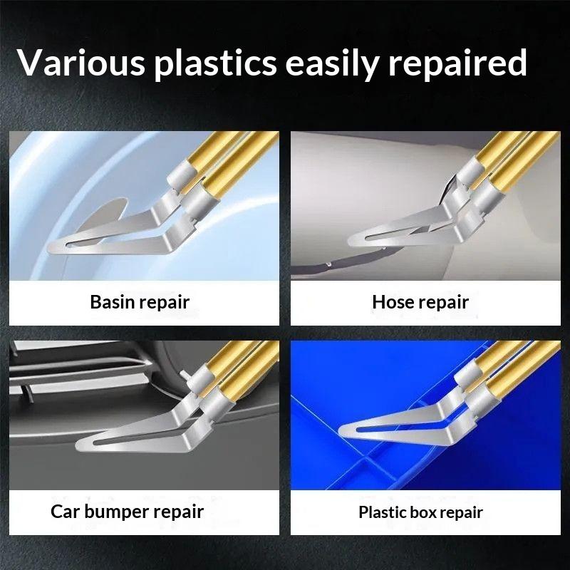 3/5/10Pcs Welding Smoothing Tip Hot Stapler Repair Tool 45 Degree Elbow Design For Car Bumper Plastic Repair Welding Tools