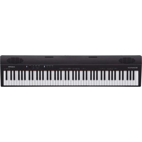 Roland GO-88P GO:PIANO88 Entry-Level Digital Piano with 88 Keys, Perfect for Beginners, Practice, Acoustic-Size Keys, Lightweight, Portable, Battery-P