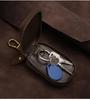 General Motors Multifunctional Leather Car Key Case with Dual Zippers