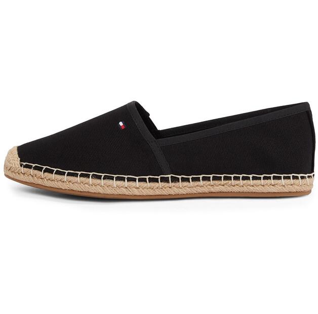 

Женская обувь Tommy Hilfiger Flag canvas espadrille чёрные 39
