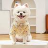 Cartoon Animal Pattern Puppy Cotton Shirt Breathable Dog Short Shirt Cute Pet Sleepwear  Summer