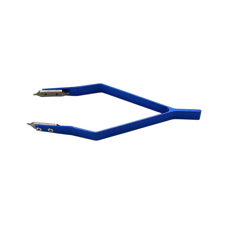 

Y-образные двусторонние плоскогубцы для часовых пружинных штифтов 7825 - Инструмент для снятия звеньев часового браслета синий