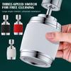 3 Modes Universal Kitchen Faucet Adapter Spray Water Saving Tap Nozzle 360 Rotation Faucet Filter Extenders Kitchen Gadgets