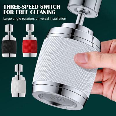 3 Modes Universal Kitchen Faucet Adapter Spray Water Saving Tap Nozzle 360 Rotation Faucet Filter Extenders Kitchen Gadgets