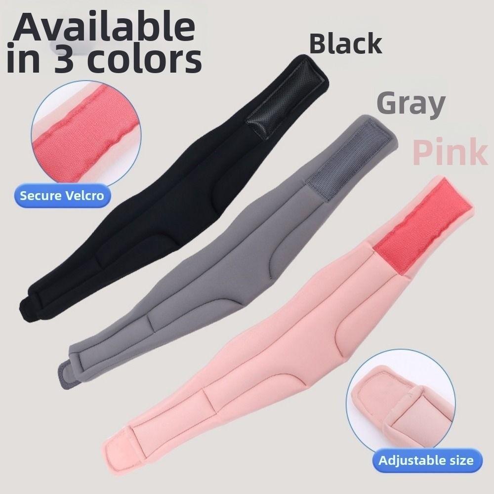 Breathable Neck Support Sleeve Solid Color Neck Fixation Belt Neck Stretcher  Office Use