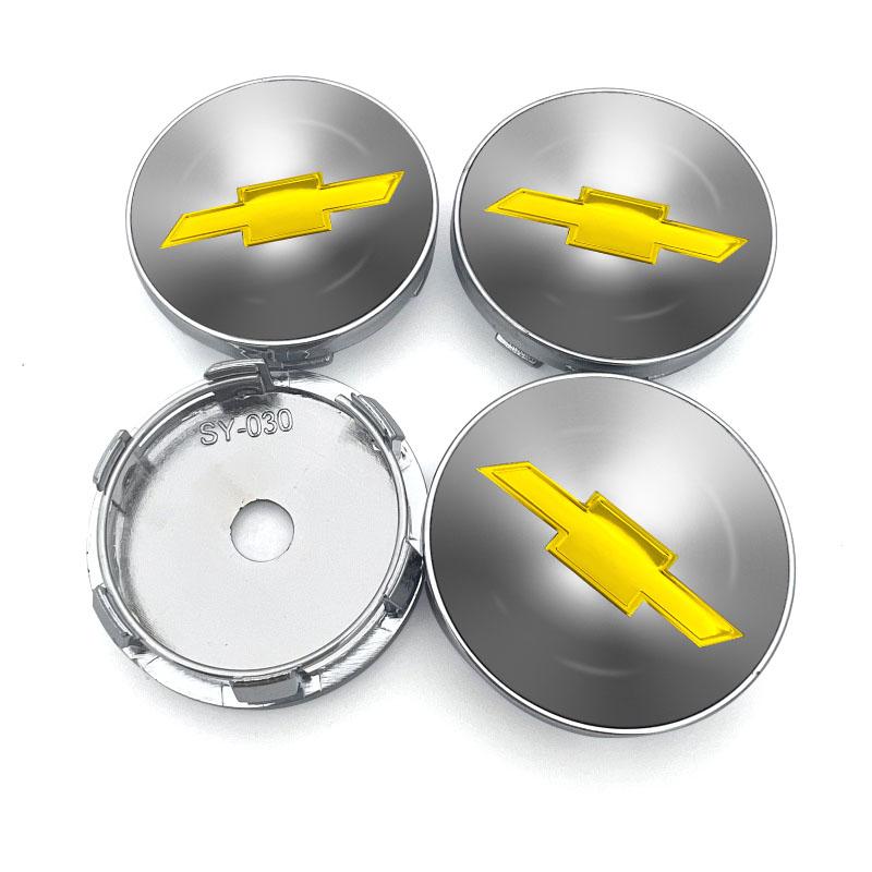 4Pcs 60MM Car Wheel Center Hub Cap Car Accessories for Chevrolet Chevry Cruze Impala Camaro Garna Equinox Volt Yakista AVEO Sedan Hatchback Malibu