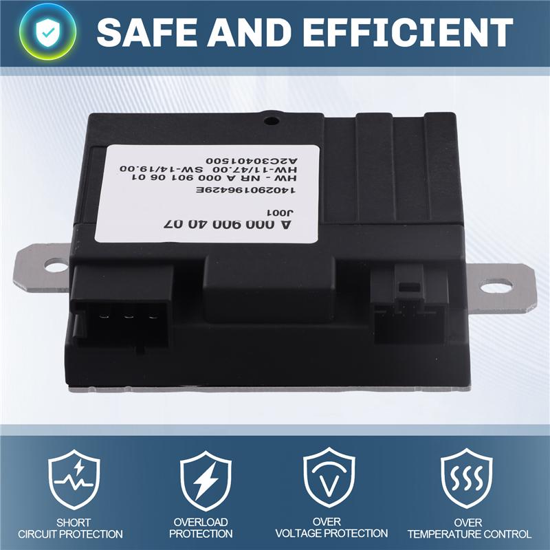 A16P-For C-Class S-Class W222 W205 C300 C400 2015-2016 Compatible Fuel Pump Motor Control Module A0009004007 Car