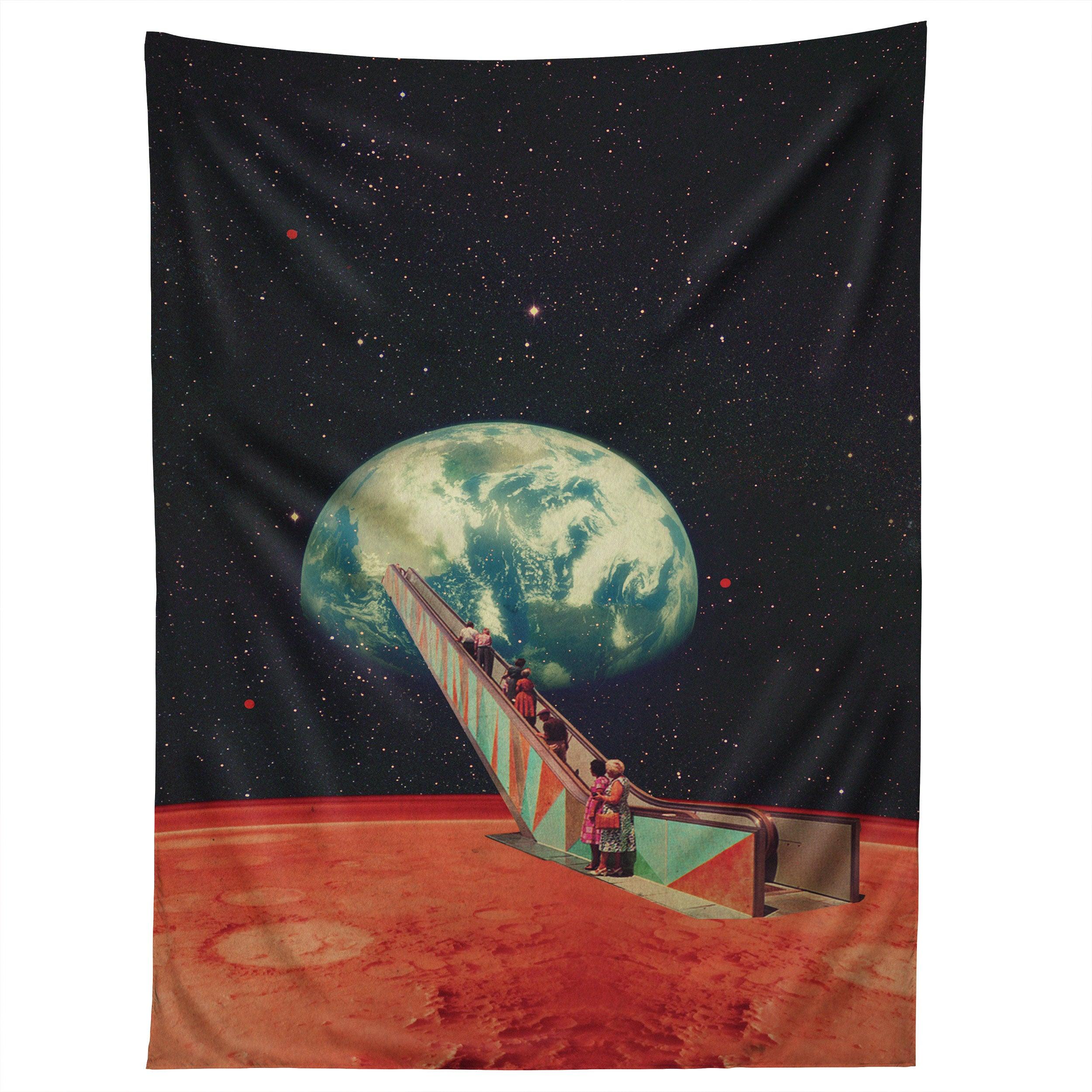 TIME TO GO HOME tapestry 75x100