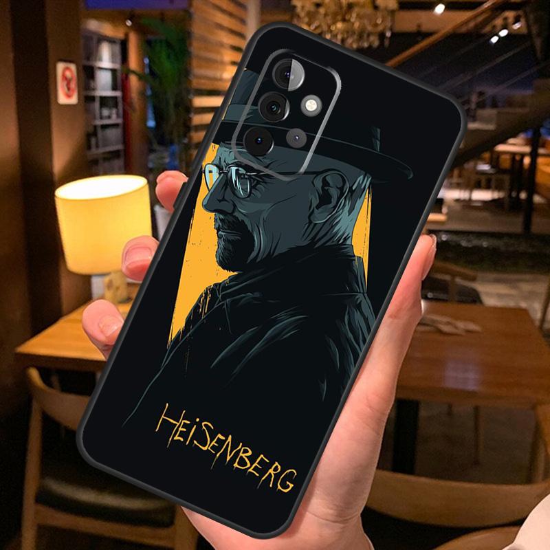 

Heisenberg Breaking Bad Phone Case For Samsung A51 A71 A50 A70 A13 A23 A33 A53 A12 A22 A32 A42 A52 A54 A34 A14 Cover Samsung A54 5G