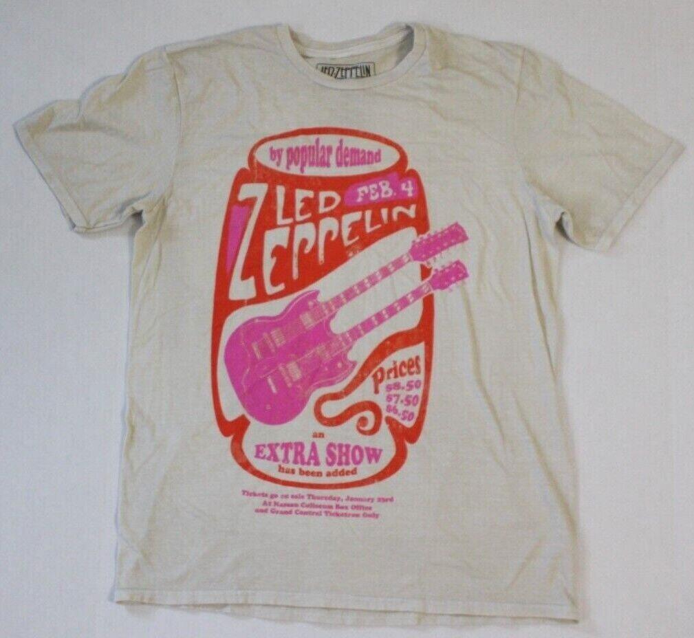 26 Led Zeppelin by popular demand Feb 4 Short Sleeve Tee Shirt New Unisex T-Shirt XXL