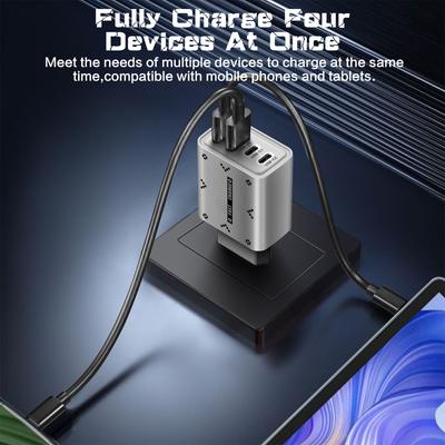 EU Standard USB CREATE Device Double Port Rapid Charging For Multiple Devices Thin Transportable