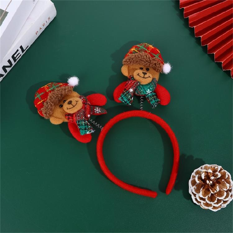 Adult Kids Christmas Theme Hairhoop New Year Party Headband Festival Accessories