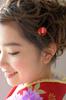 [SOUBIEN] Hair Ornament Set for Coming-of-Age Ceremony, Graduation Ceremony, Flower and Japanese Pattern, Braided Cord, for Furisode, Hakama, Kimono,