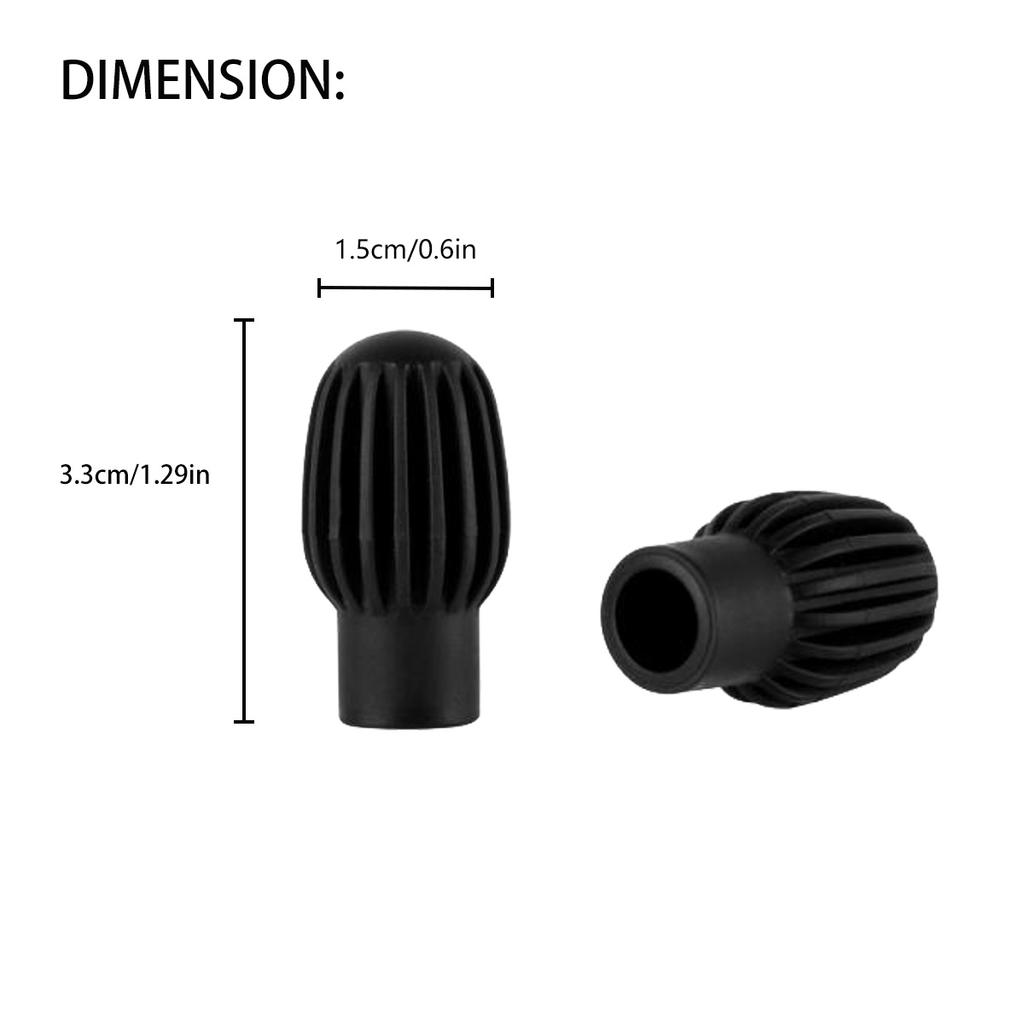 Miwayer 2/4/8pcs Shelf Drum Mute Silicone Sleeve/Weakness Muffler Contact Tips/for Percussion Instrument Accessories