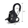 Sebnux Staines Steel Adjustable Boat Fender Clips Quick Release Hooks for Boat Bumpers Perfect for Small Boats and Pontoons (4)