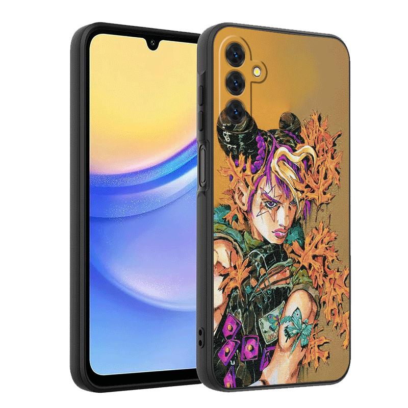 JoJo Adventure Jolyne Cujoh Soft Phone Case for Samsung A17 A37 A57 A16 A26 A36 A56 A15 A25 A35 A55 A14 A24 A34 A54 A13 A23 A33