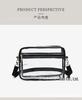 Transparent PVC Crossbody Travel Bag – Lightweight for Beach and Outings