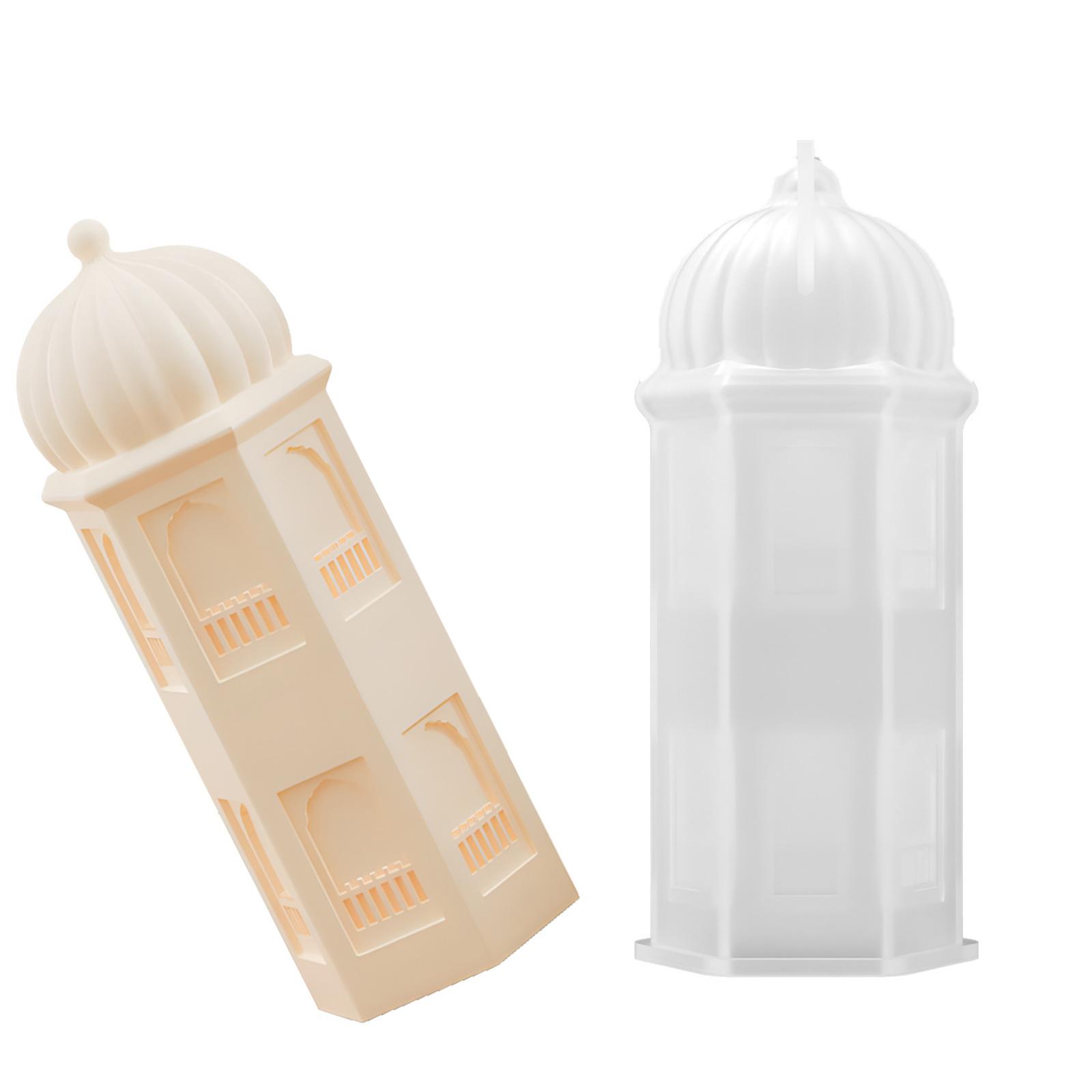 

Reusable Silicone Mold for Crafting Beautiful Pagoda Candle Aromatherapyies Mold Handmade Desktop Decoration Mold 1