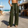 Women's Color Sweatpants Loose Fit Straight Leg Casual Joggers for Everyday Wear