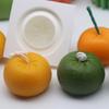 3D Creative Shape Orange Silicone Molds Soap Mold DIY Fruit Cake Aromatherapy Candle Baking Art Mold Dessert Mousse Accessories