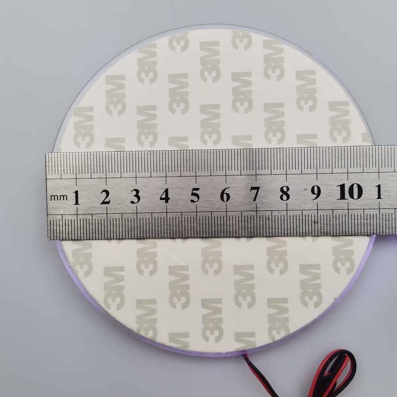 For VOLKSWAGEN New 11cm LED Car Rear Tail Emblem Badge Sticker For VW Polo Golf Jetta Beetle CC Tiguan Touran Passat MK7 MK5 B5