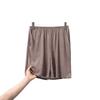 New High-waisted Wide-leg Short Pants for Women, Suitable for Summer As Outerwear, Comfortable Casual Loose-fit Plus-size Pajama Pants