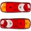 Renault Master Box Container Rear Lamp Left + Right 2 Pcs. Set