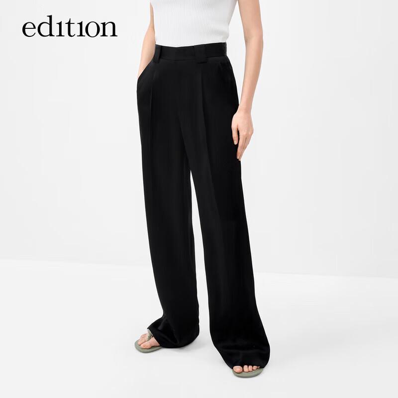 

Женские брюки широкие из ацетата с охлаждающим эффектом L 170