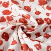 Summer Women Chiffon Wrap Dress V Neck Short Sleeve Long Print Dresses Ruffled Hem Sizes S XXL