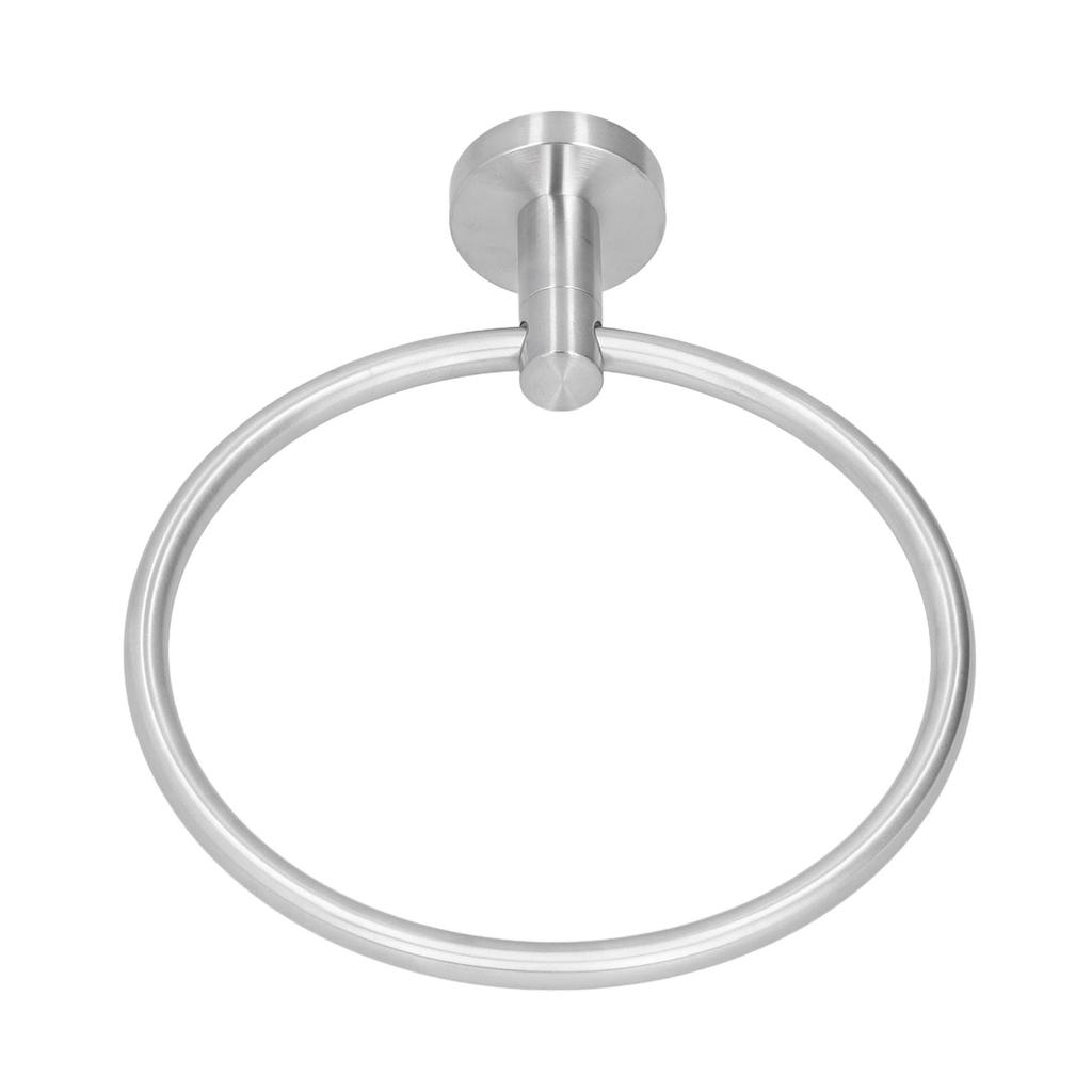Handtuchring Modern Kreis Wandmontiert Edelstahl Badezimmer Handtuchhalter für Badezimmer