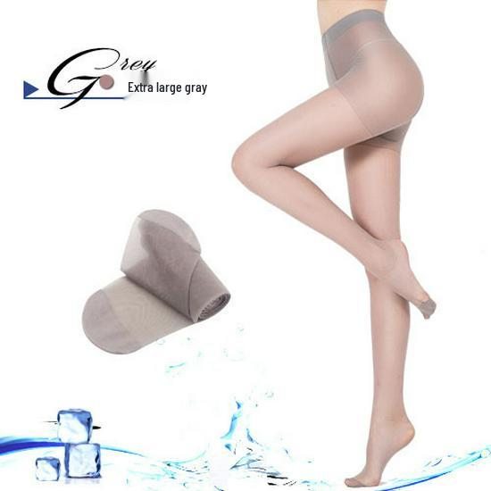 Langsha Plus Size Anti-Ladder Sexy Stockings - Black & Flesh, Thin Transparent Pineapple Design, Summer Anti-Hook Socks for Women.