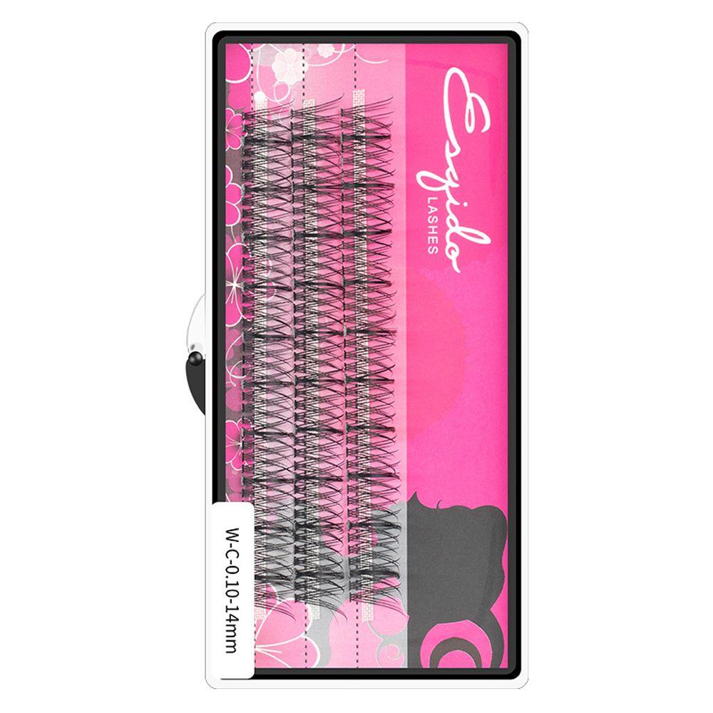 Segmented Eyelashes Bundles Fishtail False Eyelashes Lashes Extension Individual Cluster Eyelashes