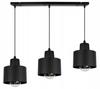 MODERN CEILING HANGING LAMP BLACK LED LAMP
