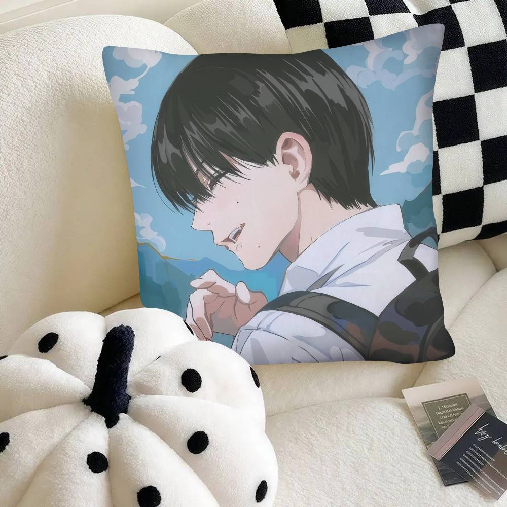 The Summer Hikaru Died HOT Anime CUTE Pillow Case Square Pillow Bedroom Sofa Leisure Comfort Cushion Car Home Decoration