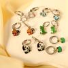 Earrings Cute Animal Funny Frog Panda Design Stainless Steel Jewelry High-end Earrings