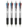 Free Shipping: 100 Pack of 803 Click-Action Ballpoint Pens, 4-Color Oil-Based Ink, 0.7mm, Ideal for Office and Students