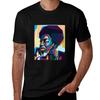 Popart Abstrait Nina Simone Tshirt Relaxed Fit Casual Short Sleeve Top Tshirt