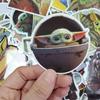 Baby_Yoda Stickers [50 Pieces] Laptop Vinyl Waterproof Sticker, Water Bottle Car Cup Computer Guitar Skateboard Luggage Bicycle Bumper,Children's Gift