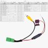 Rear View Camera Adapter for Honda, Nissan, Mazda, Daihatsu, Suzuki, Clarion, Connects Genuine Rear