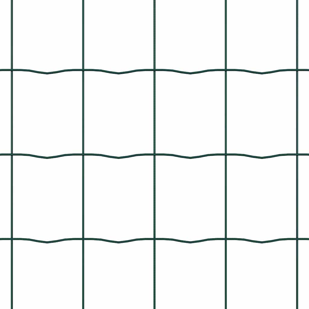 Euro Fence Green 0.6 x 10 m PVC Coated Iron
