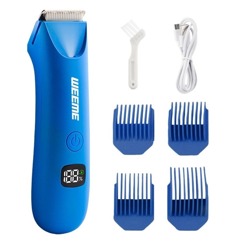 USB Rechargeable Electric Body Groomer LED Digital Display Electric Shaver