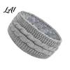 Stylish Winter Accessories for Women Headbands Women Thickened Knitted Ear Warmers Cold Warm Protection Weather Fleece Lined Hairband Outdoor