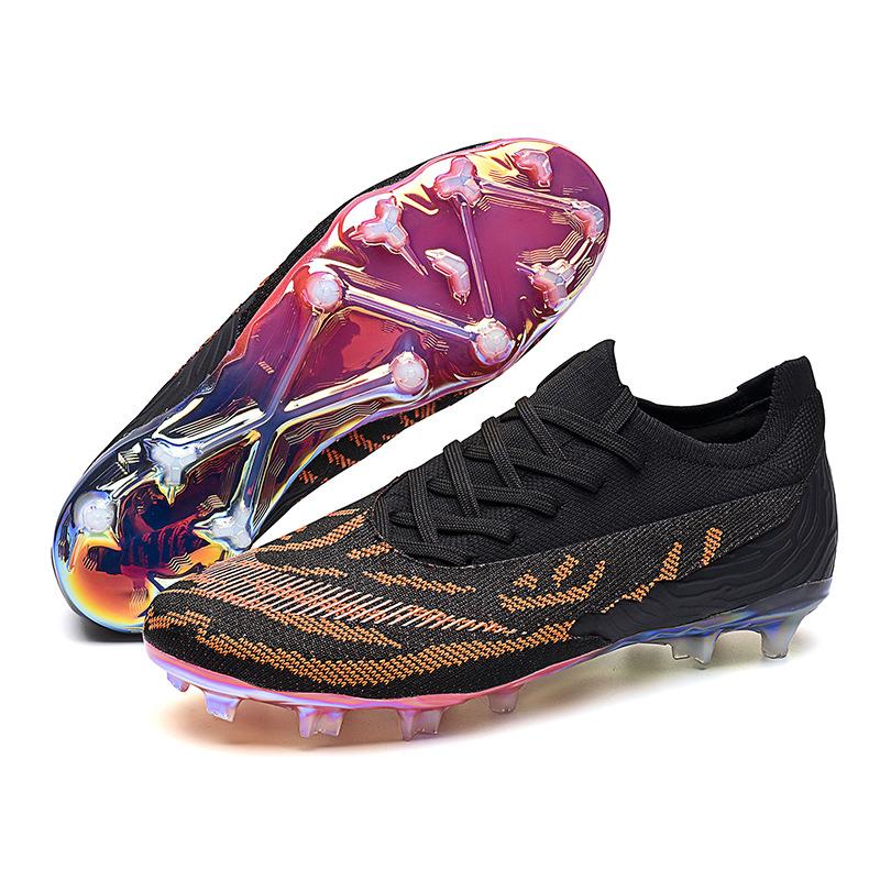 

23 High Top Football Shoes Spikes Broken Nails Competition Training Shoes Men s and Women s Adult Football Shoes 35
