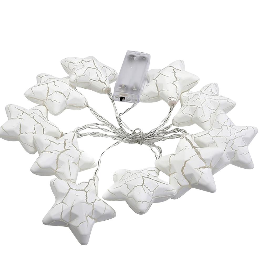 Star Shape LED String Light 20 LED Room Decoration Battery Powered Garland  Birthday Garden Party Children's Room 3 Meters
